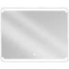 Mexen Nida osvetlené kúpeľňové zrkadlo 100 x 80 cm, LED 6000K, proti pare - 9806-100-080-611-00