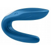 Satisfyer Double Whale vibrátor pre páry Blue