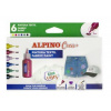 Alpino Crea+ barvy na textil 6ks