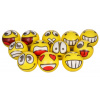 Smiley Hopik antistresová loptička 12 ks