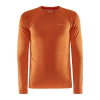 Pánske funkčné tričko Craft Core Dry Active Comfort LS Orange M