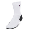 Under Armour Armour Rock Ua Ad Playmaker 1pk Mid Crew Sock Unisex Adults White MD