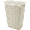 Curver kôš na špinavú bielizeň Y STYLE RATTAN 55l - krémový 00713-885