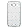 Puzdro plastové Samsung G357 Ace Style LTE biele s kamienkami
