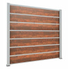 Gutta Guttafence premium laminát biela / antracit 2,02 x 1,86 m | cena za ks