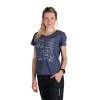 Northfinder Dámske outdoorové tričko z organickej slub bavlny AMIE bluenights XL TR-6004OR