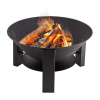 DEMA Záhradné ohnisko Teneriffa, čierne 17575D
