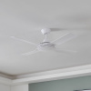 EGLO Stropný ventilátor Bondi 1, matná biela, diaľkové ovládanie - 35088