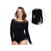 Dámske body - Gaia BDV136 Farba: Biela, Veľkosť: L