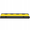 SucceBuy Káblový nájazd 4ks 101x24,5x5CM Farba Čierna + Žltá Guma + PVC