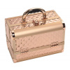 Profesionálny kozmetický kufor Sibel - rose gold (P005170)