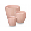 Kvetináč 19 cm keramický ružový