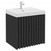 MID.YOU SKRINKA S UMÝVADLOM, čierna, čierna, 61 cm - Kúpeľňové skrinky - 000838004102