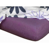 Dadka Froté prestieradlo - purpur rozmer 90x200 cm.