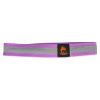 Firedog Reflexný obojok na suchý zips 30 mm 45 cm fialový