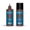Darwi akrylová farba opak 80ml čokoládová