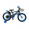 MK YB collection Yume detský bicykel čierno-modrý 16