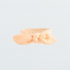 Dojčenská mušelínová čelenka New Baby Leny Peach 80 (9-12m)