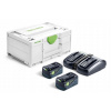 Festool 577707 Súprava akumulátorov SYS 18V 2x5,0 Ah / Nabíjačka TCL 6 DUO