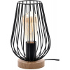 Rabalux Gremio stolová lampa 1x40 W čierna-dreva 6915