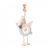 Hračka na kočík Saro Baby závesná hračka s klipom Jungle Party Flamingo (SB216024)