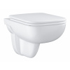 Grohe Start Edge wc misa s pomaly sa sklápajúcim sedadlom závesné bez oplachovacieho kruhu biela 39815000