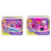 Bábika Polly Pocket - Polly motorový čln so psom a mobilné obývacia izba sadou (Bábika Polly Pocket - Polly motorový čln so psom a mobilné obývacia izba sadou)