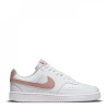 Nike Court Vision Low Next Nature Trainers White/Pink 7 (41)