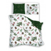 Posteľné obliečky - Faro Bedding Set 180 cm x 200 70x80cm (Vianočné posteľné vetvičky 180x200 Premium 3cz.)