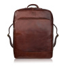 Paolo Peruzzi Pánsky vintage kožený batoh na notebook | koňak IM-07-CG