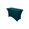 TENTino Elastický poťah STANDARD na skladací stôl 122x60 cm VIAC FARIEB Farba obrusu: TMAVOZELENÁ / WILLOW GREEN
