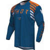MIKINA NA CROSS THOR LAUNCHMODE ZONE BLUE/WHITE/ORANGE S