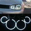 Ringy CCFL HRUBÉ pre VW GOLF IV 4 na denné jazdenie