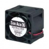 Sanyo Denki Axiální ventilátor, 12 V DC, DC, průtok vzduchu: 33m³/h, 9W, 750mA, 36 x 36 x 28mm