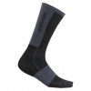 Icebreaker M Mer Run+ Ultralight Crew BLACK/GRAPHITE