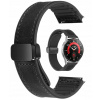 ČIERNY MAGNETICKÝ REMIENOK 18 MM NA HODINKY HUAWEI FOSIIL GARMIN