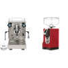 ECM Mechanika Slim PID + Eureka Mignon Specialita, CR ferrari red
