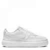 Nike Court Vision Alta Leather Womens Trainers Triple White 3.5 (36.5)