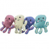 Chobotnička s catnipom 10 cm, plyš, mix farieb