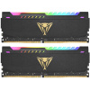 Patriot Viper/DDR4/64GB/3600MHz/CL20/2x32GB/RGB/Black (PVSR464G360C0K)