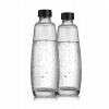 DVE SKLENENÉ FLAŠE NA SATURÁTOR SODASTREAM, iba model DUO