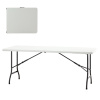 Chomik Záhradný stôl SLEEK | biela 180 cm