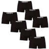 7PACK pánske boxerky Nedeto čierne (7NB001b) 5XL