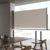vidaXL Zaťahovacia bočná markíza na terasu 120x300 cm, krémová - Krémová - 159355-142566