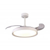 Aigostar B.V. Aigostar-LED Stmievateľný str. ventilátor LED/50W/230V 2700-6500K 106cm+DO biela AI1582 + záruka 3 roky zadarmo