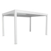 Biohort Pergola 4,5 x 3 biela 460 x 312 cm