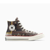 Converse Unisex Adults Chuck Hi 70 Canvas High-Top Trainers 001-Black 7.5 (42)