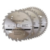 Pílové kotúče 3 ks TCT 210 × 30/25/16 mm Silverline 690459