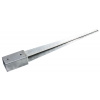 LEVIOR pätka stĺpika 91x91x750mm tl. 2mm Zn kotviaca