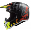 LS2 MX703 C X-Force Barrier H-V yellow red 06 Veľkosť: M